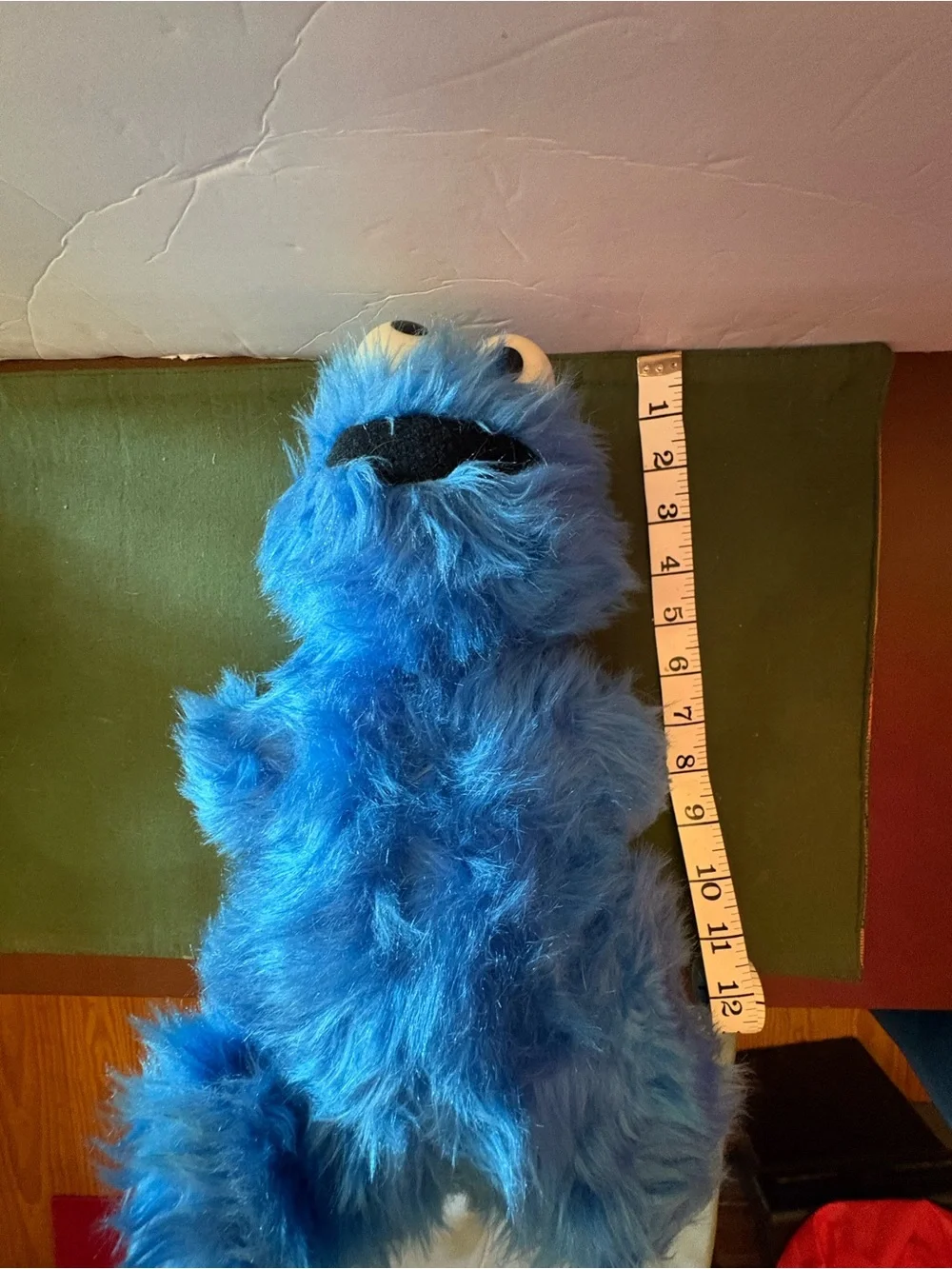 1970s Vintage Cookie Monster Plush Toy